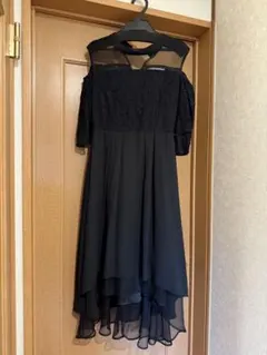 【美品】Bclassic 結婚式 お呼ばれ　ドレス 黒