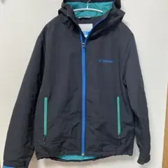 Columbia フード付きジャケット 黒　サイズS used品