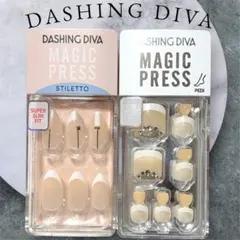 ダッシングディバ　マジックプレス　ネイルチップ　2個