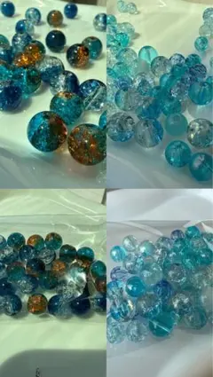 【まとめ割】ビーズ☆青系＃003、＃001