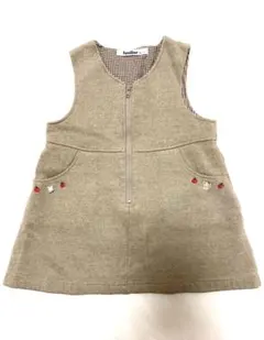 familiar ファミリア　ジャンパースカート 90