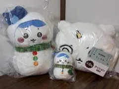 ちいかわ エニマイくじ B賞+D賞+E賞 マスコットぬいぐるみ ハチワレ あの子