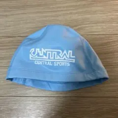 美品　CENTRAL SPORTS 水泳帽 水色 Lサイズ　記名なし