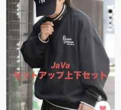 JaVa セットアップ　ハーフジップ