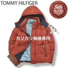 トミーヒルフィガー TOMMY HILFIGER ダウンジャケット レッド