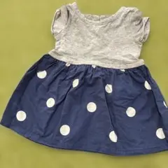 baby GAP ドット柄ワンピース 12-18ヶ月