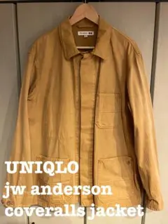 UNIQLO jw anderson カバーオールジャケットXLヘリンボーン美品