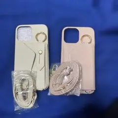 iPhone13PROMAXケース ショルダー付き 2点セット