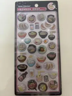 ボンボンドロップシール和柄ラーメン