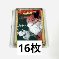 僕のヒーローアカデミア　原画展　箔押しクリアカード　エンデヴァー