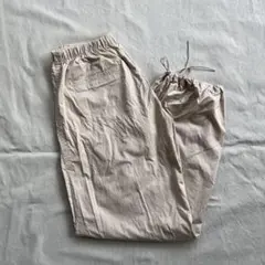 ZARA パラシュートパンツ　ベビーピンク