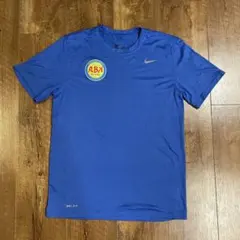 y2k 00s NIKEブルースウォッシュロゴ半袖Tシャツストリートサッカー　M