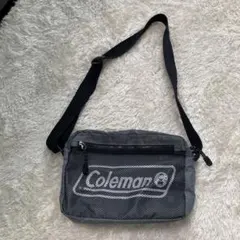 Coleman ショルダーバッグ　カーキ　アウトドア　キャンプ