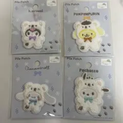 サンリオ ワッペン セリア4点セット