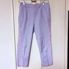JILL by JILLSTUART サイドレース テーパードパンツ ラベンダーのサムネイル