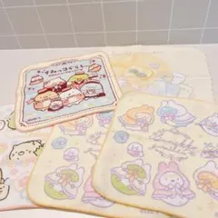 すみっコぐらし　ハンカチ　ミニタオル　5枚