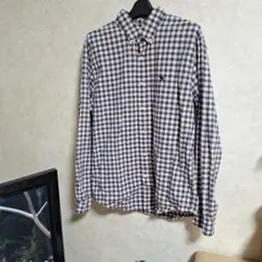 Abercrombie & Fitch チェック柄長袖シャツ L