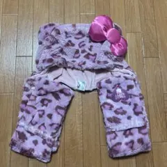 USJ ユニバ ハローキティ キティ マフラーハット ピンク ヒョウ柄