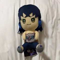 鬼滅の刃　伊之助アニメキャラクター ぬいぐるみ 約30cm
