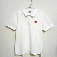 PLAY COMME des GARCONS ポロシャツ ホワイト XLのサムネイル