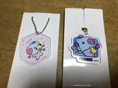 bt21  ファミマ アクリルキーホルダー mang
