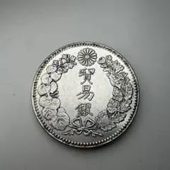 C821 明治12年 竜半銭銅貨 - メルカリ