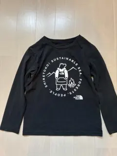 THE NORTH FACE キッズ 長袖カットソー ブラック 130cm