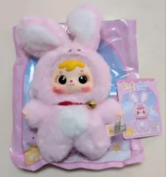 Babythree Samuel ラッキーラビットパーク ピンク ぬいぐるみ