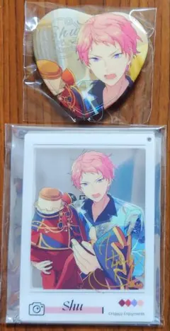 あんスタ 宗 心光印彩 缶バ チェキ風 アクキー 中国 海外