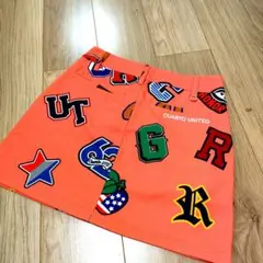 CUARTO UNITED クアルトユナイテッド ストレッチスカート 総柄 Sのサムネイル