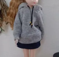 No.243　リカちゃん　ハンドメイド　パーカー