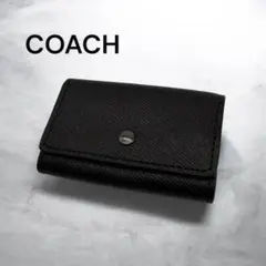 COACH キーケース ブラックのサムネイル