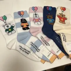 韓国 ソックス 5足セット