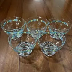ガラスの器　昭和レトロ　5点セット