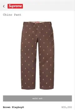 GQ5506◇Supreme : 26ss Chino Pant Playboy - メルカリ