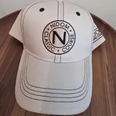 NIDOM CLASSIC COURSE ベージュキャップ&マークセット