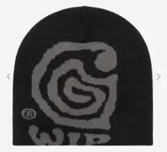 carhartt G-WIP ロゴ入り ブラックニット帽のサムネイル