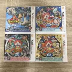 3DS 妖怪ウォッチ2 元祖 本家 真打 バスターズ白犬隊 まとめ売り