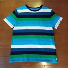 GAP KIDS 150cm 夏物カラフルストライプTシャツ XL USED