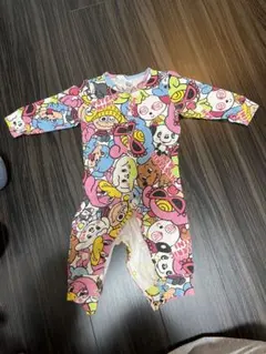 ヒスミニ　ロンパース　80センチ