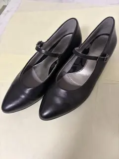 fitfit 黒のパンプス 24.5センチ