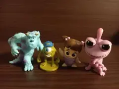 モンスターズインク　フィギュア4点セット