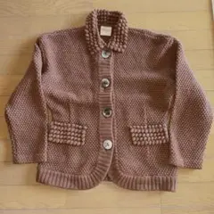 ヴィンテージ　レトロ　ニット　カーディガン