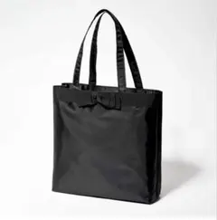 GLOW 2025年4月号付録　LANVIN NOIRトートバッグのサムネイル