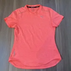 PUMA ランニングトップス S オレンジ