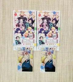 鬼滅の刃 全集中展 刀鍛冶の里編・柱稽古編 アクリルマグネット 宇髄天元 2点