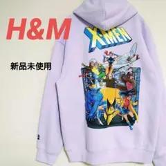 H&M × X-MEN ルーズフィットスウェットパーカーMARVEL