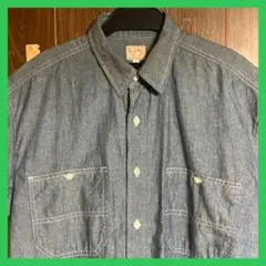 国内備後・老舗アメカジブランド　BLUEWAY／ブルーウェイ✴️半袖デニムシャツのサムネイル