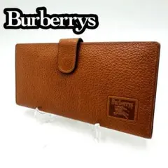 Burberrys バーバリー 長財布 レザー ブラウン 馬上の騎士　⑥のサムネイル