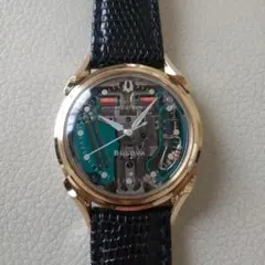 【ジャンク】BULOVA ACCUTRON 14KT GOLD 不動品のサムネイル